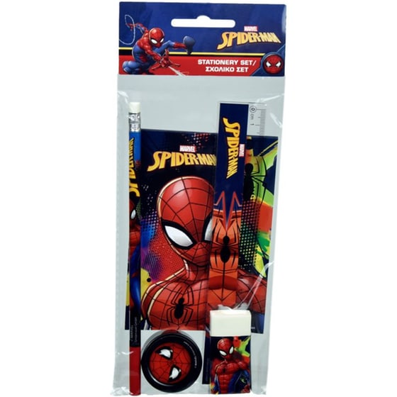 Σχολικό Σετ & Μπλοκάκι Σημειώσεων Gim Spiderman image 0