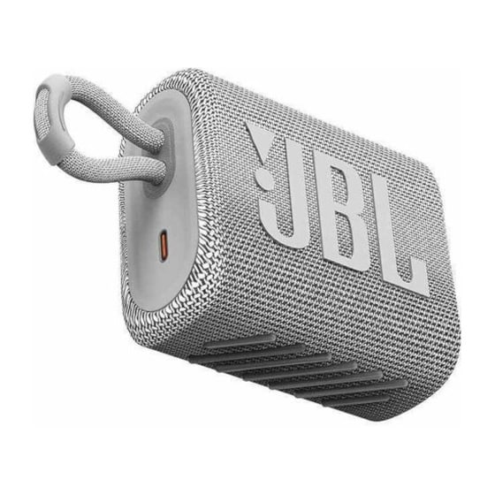JBL Go 3 Φορητό Ηχείο 4.2W - Λευκό image 3