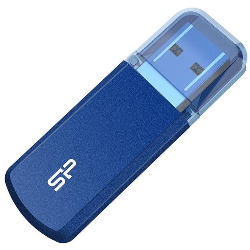 Usb Flash 64gb Silicon Power Usb3.2 Helios 202 Blue