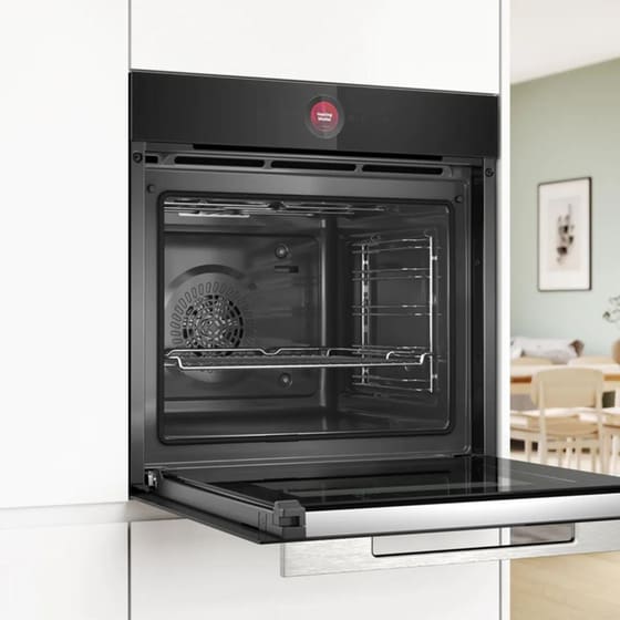 BOSCH Serie 8 HBG7721B1 71 Lt Μαύρο Εντοιχιζόμενος Φούρνος Άνω Πάγκου image 1