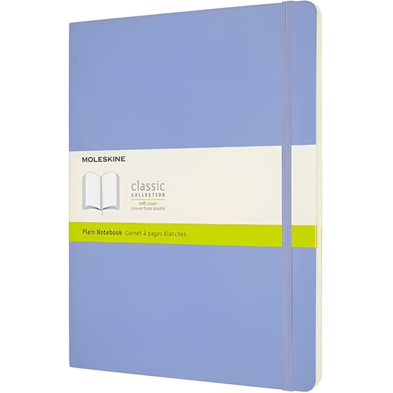 Σημειωματάριο Moleskine Plain Hydrangea Blue XL (1 Τεμάχιο) image 0