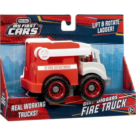 Little Tikes My First Cars Dirt Diggers Minis Fire Truck - Πυροσβεστικό Όχημα (659423EUC) image 4