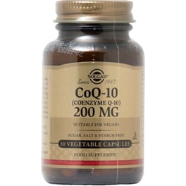 Ένζυμο Solgar CoQ-10 200mg - 30 κάψουλες