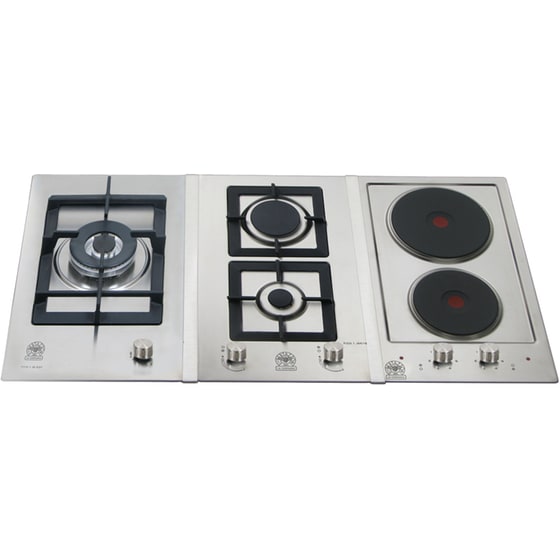 LA GERMANIA P93 3CE LAG X (GPL) 92.7 cm Inox Εστία Μεικτή Υγραερίου Αυτόνομη image 1