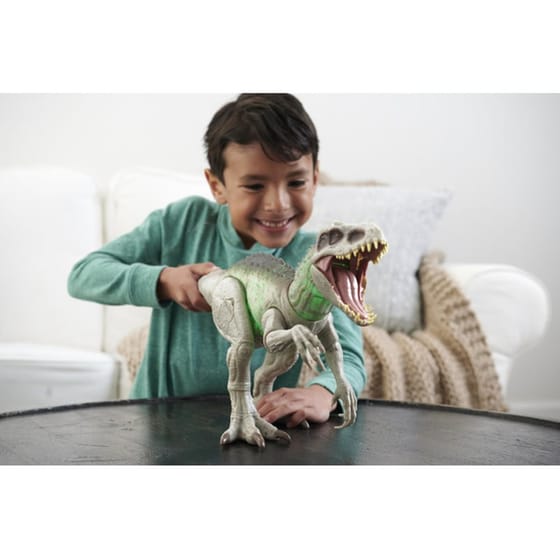 Παιχνιδολαμπάδα Mattel Jurassic World Νέος Indominus Rex (HNT63) image 4