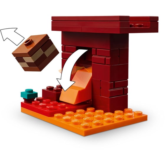 LEGO® Minecraft The Nether Lava Battle (21266) image 4