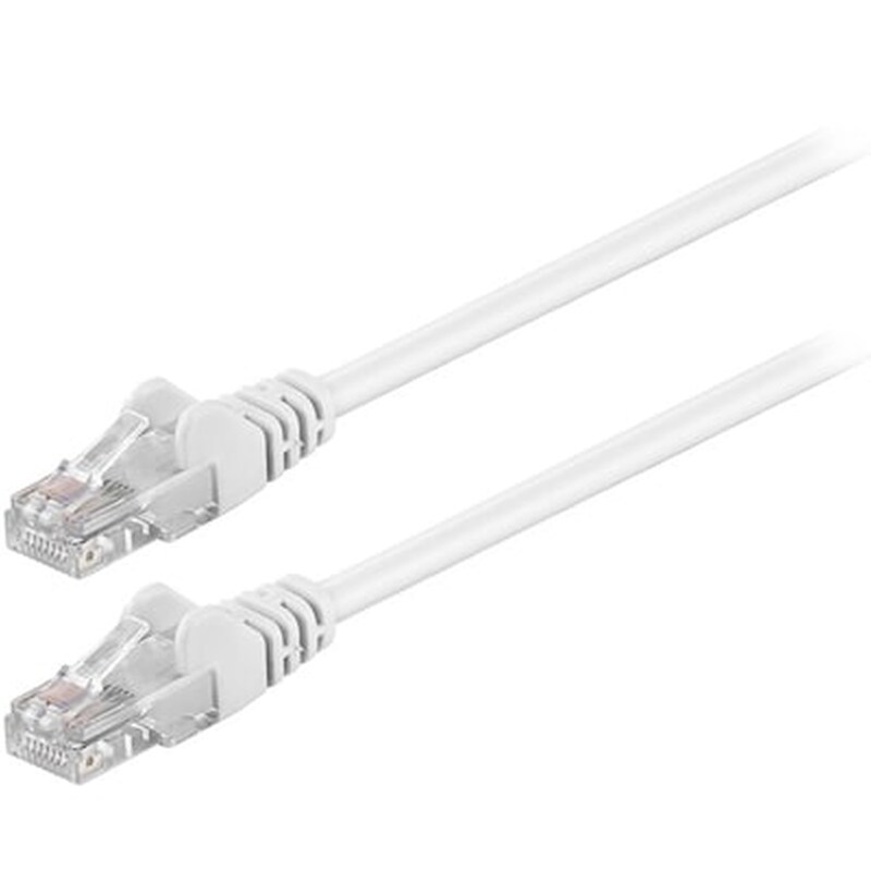 Καλώδιο Goobay 68614 U/UTP Cat.5e 0.25m White
