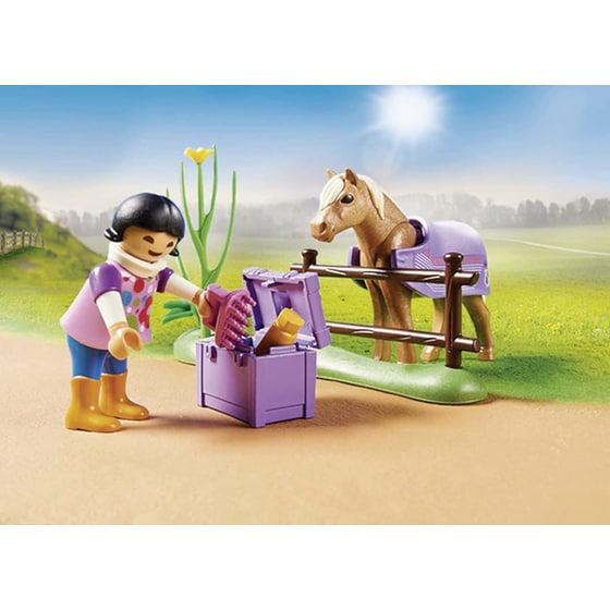 PLAYMOBIL® Country Αναβάτρια με Icelandic πόνυ (70514) image 2