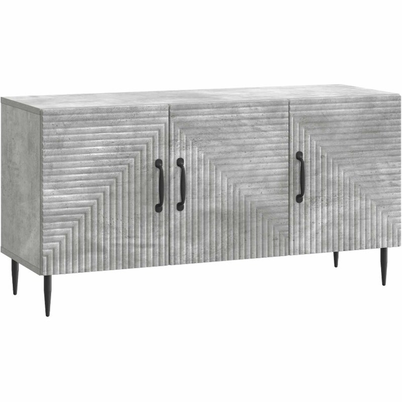 Έπιπλο Τηλεόρασης VidaXL 99x34.5x50 cm - Γκρι Σκυροδέματος
