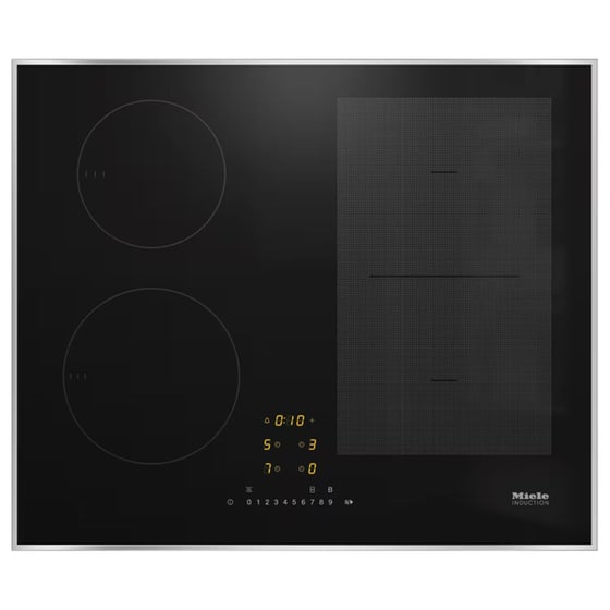 MIELE 2861-1 B125 & KM 7466 FR 125 Edition 76 Lt Μαύρο Eντοιχιζόμενο Σετ Φούρνος και Εστία image 2