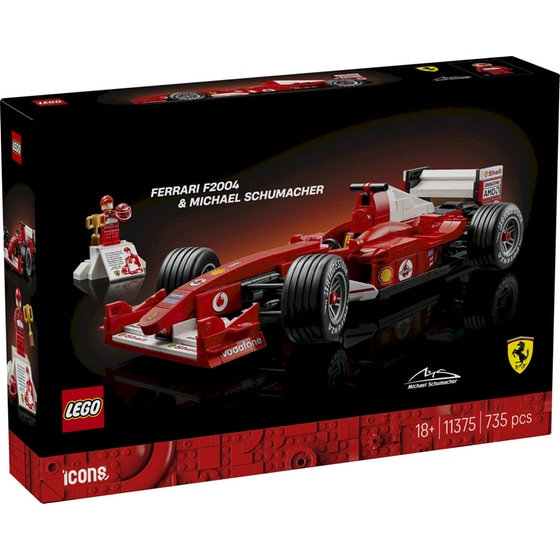 LEGO® Icons Ferrari F2004 & Michael Schumacher (11375) image 0