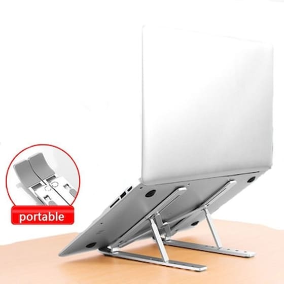 Μεταλλική Πτυσσόμενη Βάση Στήριξης Για Λάπτοπ image 1