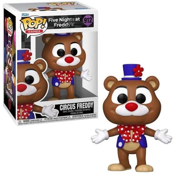 Funko Pop! Games - Five Nights at Freddy's - Circus Freddy #912 image 0