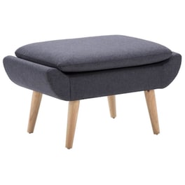 Υποπόδιο Vidaxl Υφασμάτινο 73x43x42 cm - Γκρι