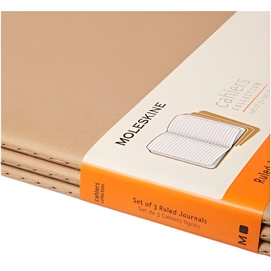 Σημειωματάριο Moleskine Cahier Journal Kraft Extra XL (3 Τεμάχια) image 4