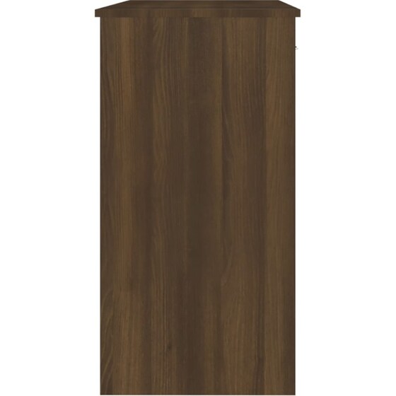 Γραφείο VidaXL από Επεξεργασμένο Ξύλο 80x40x75 cm - Καφέ Δρυς image 4