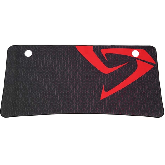 Γραφείο Gaming  Eureka Ergonomic από Carbon Fiber 120x60cm - Μαύρο/Κόκκινο image 9