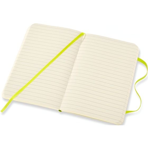 Σημειωματάριο Moleskine Leather Ριγέ Lemon Green Pocket (1 Τεμάχιο) image 1