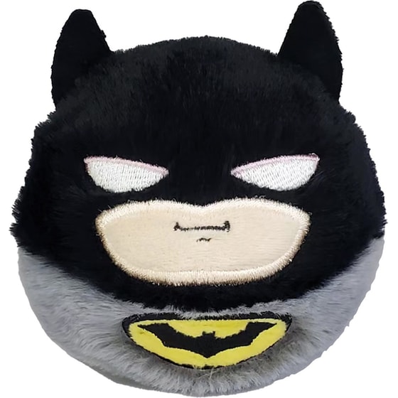 Λούτρινο TY Beanie Bouncers DC Batman Χνουδωτό Μπαλάκι που Αναπηδάει Μαύρο & Γκρι (7cm) image 0