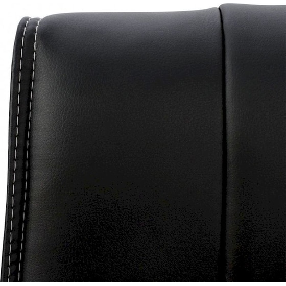 Καρέκλα Γραφείου 24Mall Pata από Τεχνητό Δέρμα - Μαύρη image 5