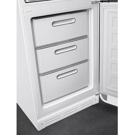 SMEG FAB32RWH6 332 Lt Total No Frost Λευκό Ψυγειοκαταψύκτης image 7