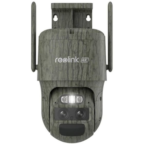 Ασύρματη IP Camera Reolink TrackMix Series G770 4K Bullet / Box με 4G & Dual-Lens Auto-Tracking + Solar Panel - Λευκό image 1