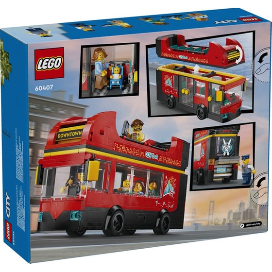 LEGO® City Red Double-Decker Sightseeing Bus (60407) image 8