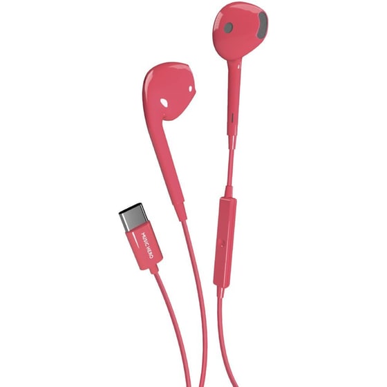 SBS Tubb Handsfree USB-C - Ροζ image 0