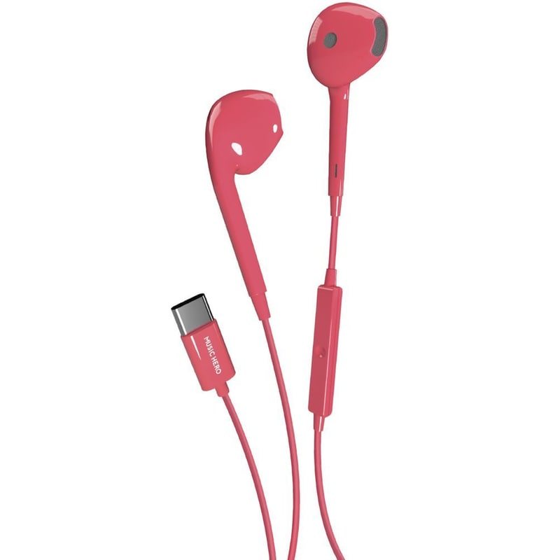 SBS Tubb Handsfree USB-C - Ροζ