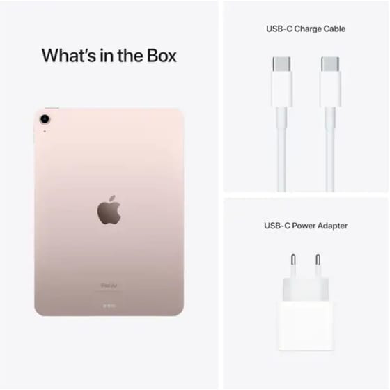 Apple iPad Air 10.9" 2022 (5th Gen) 64GB 5G - Pink image 4