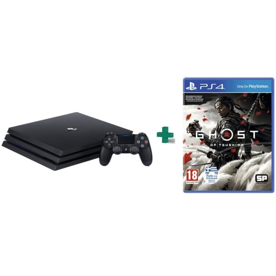 Σετ Κονσόλα PS4 Pro 1 TB + Ghost of Tsushima - PS4 Game image 0