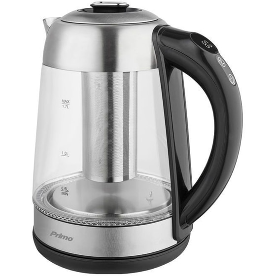 Βραστήρας PRIMO PRCK-40497 2200 W 1.7 L Ασημί image 0