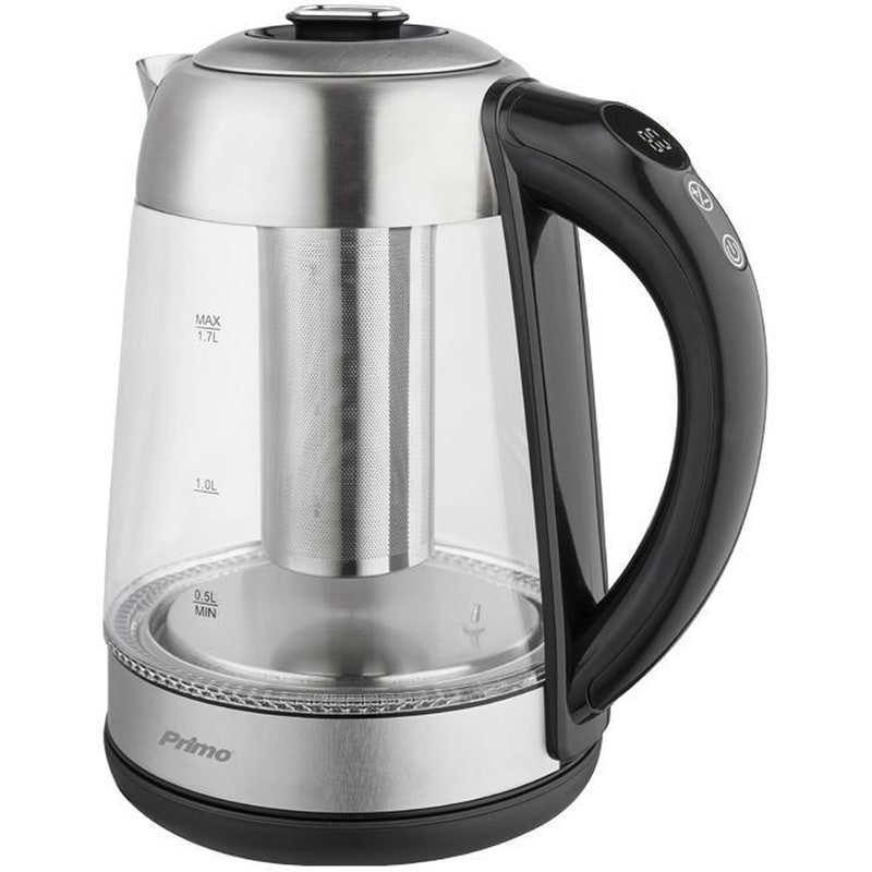 Βραστήρας PRIMO PRCK-40497 2200 W 1.7 L Ασημί