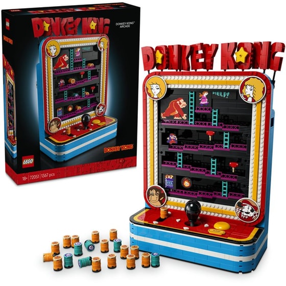 LEGO® Donkey Kong™ Arcade Building Set (72051) image 6