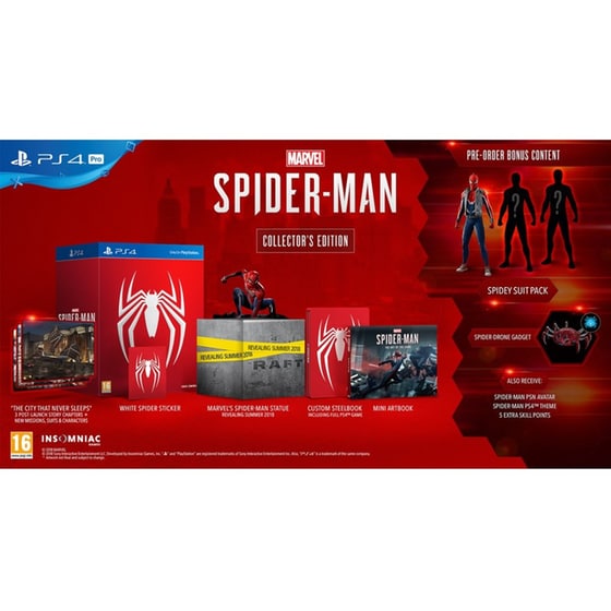 PS4 Game - Marvel's Spider-Man Collector's Edition image 0