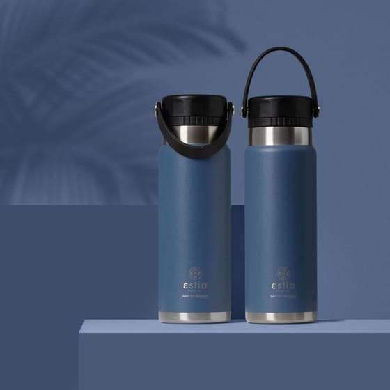 Μπουκάλι Θερμός Estia Home Art Save The Aegean Chug Denim Blue 500 ml image 9