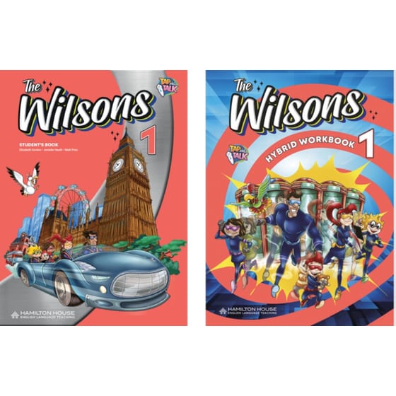 The Wilsons 1 Student's Book And Hybrid Workbook Pack image 0