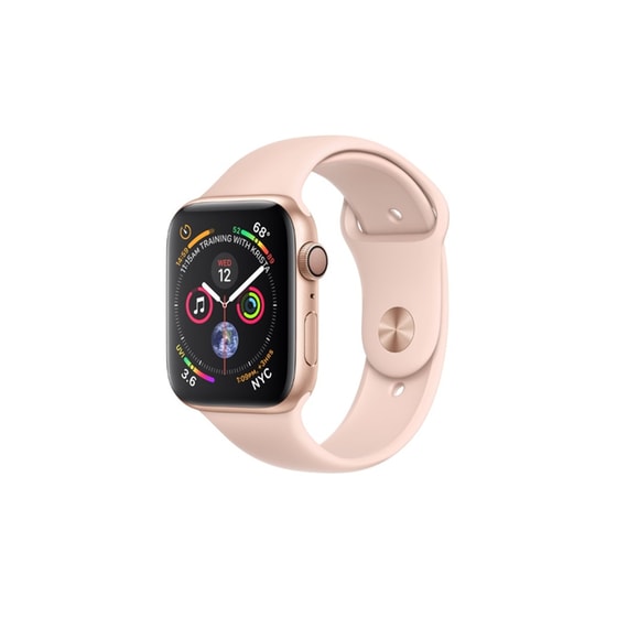 Apple Watch Series 4 40mm Aluminum Gold Sport Band Pink Sand image 0