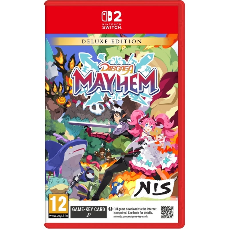 Disgaea Mayhem Deluxe Edition (Game Key Card) - Nintendo Switch 2