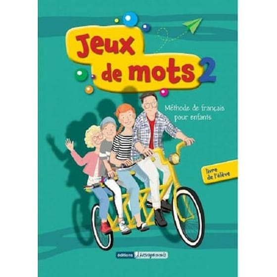 Jeux De Mots 2 - Methode + Cahier (+Mp3 Audio) image 0