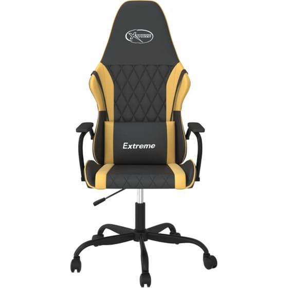 Καρέκλα Gaming VIDAXL 345535 από Τεχνητό Δέρμα - Μαύρη image 2