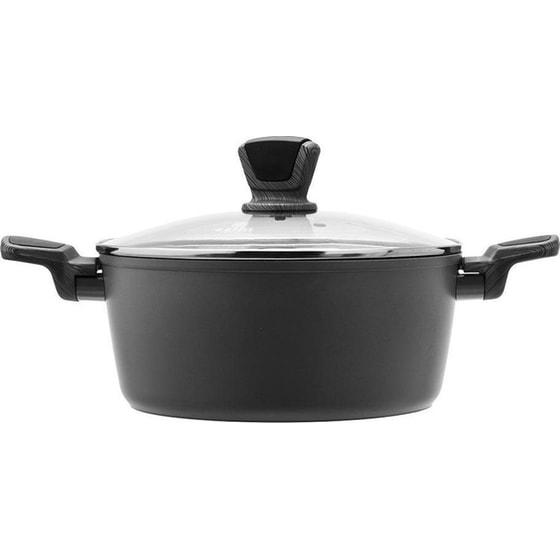 Κατσαρόλα ESTIA CUISSON 01-11123 24 cm Μαύρο image 1
