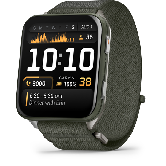 Smartwatch Garmin Venu X1 41mm - Moss with Titanium image 1