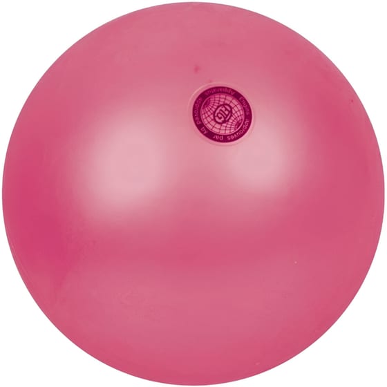 Μπάλα Γυμναστικής Amila Κατάλληλη για Ρυθμική 0.42 kg 19 cm - Ροζ με Στρας image 0