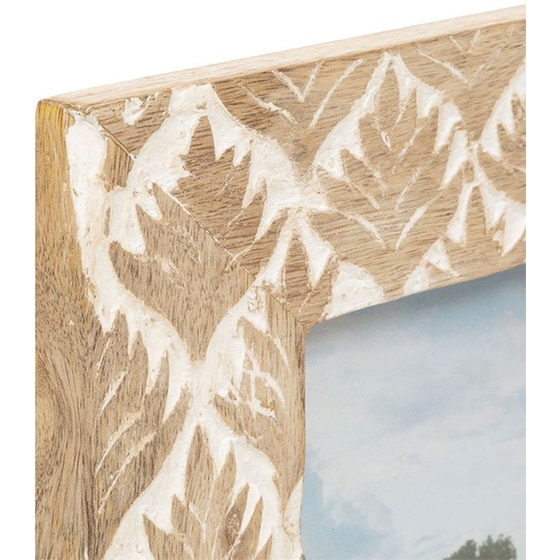 Κορνίζα Spitishop Ξύλινη 10x15 cm - Μπεζ image 1