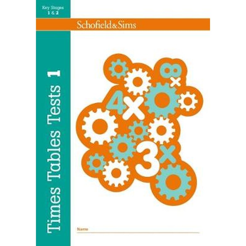 Times Tables Tests Book 1 1801031