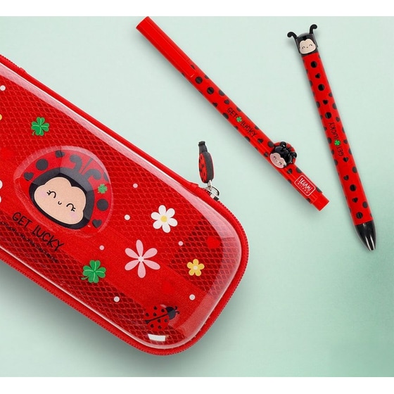 Στυλό Διαρκείας Legami Πασχαλίτσα Click & Clack 2 Χρώματα Ladybug 0.7 mm image 4