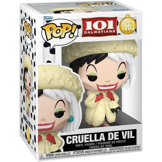 Funko Pop! Disney - 101 Dalmatians - Cruella De Vil #1663 image 1