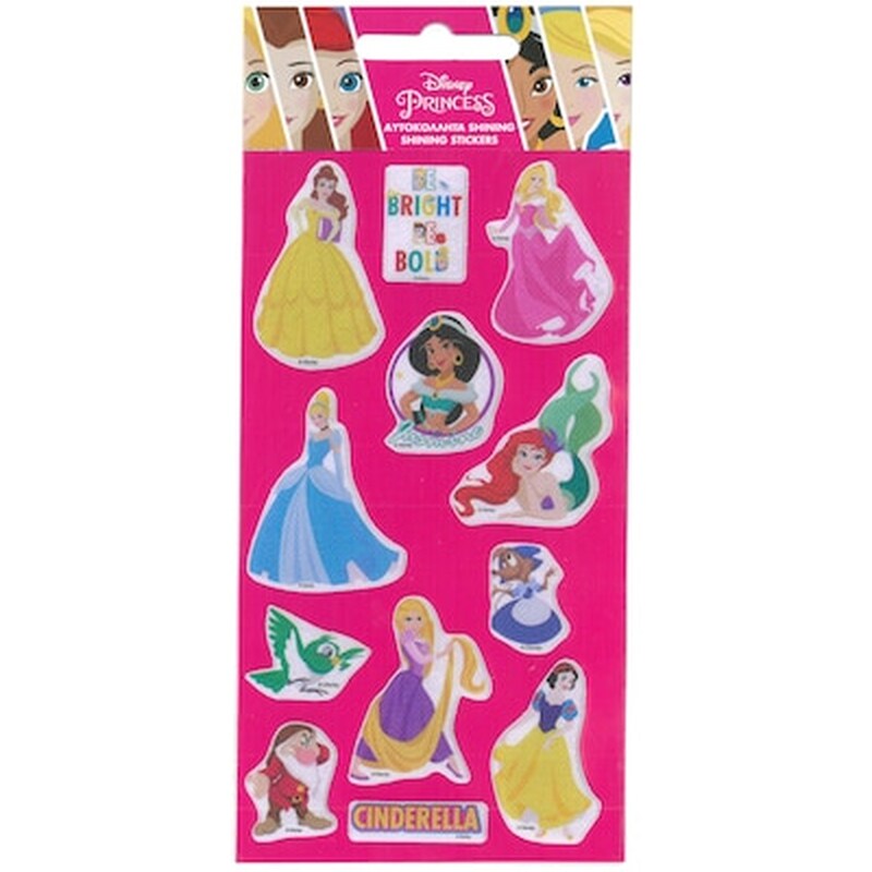 Gim Αυτοκολλητα 3d Shining Princess 12τμχ. 771-15933