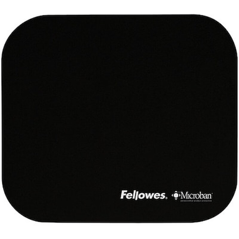 MOUSE PAD FELLOWES 5933907-MICROBAN BLK